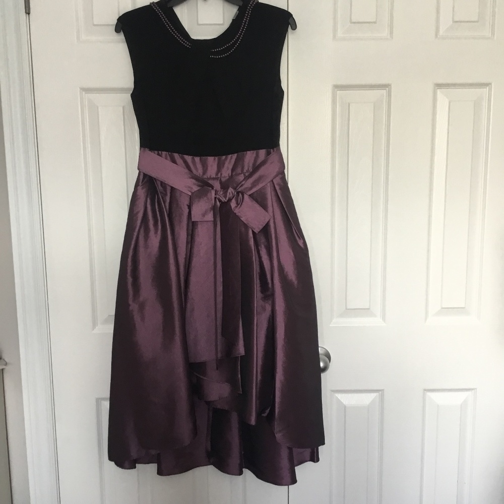 NWT Laura Petites Asymmetrical High Low Hem Dress Sz. 6P petite prom